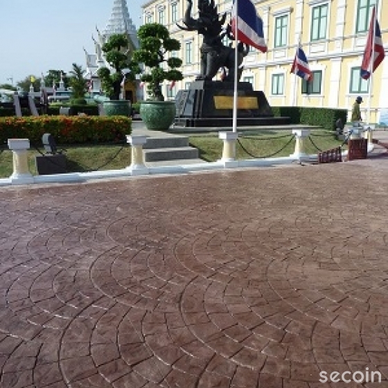 Hoa văn bề mặt Dẻ quạt kiểu Âu